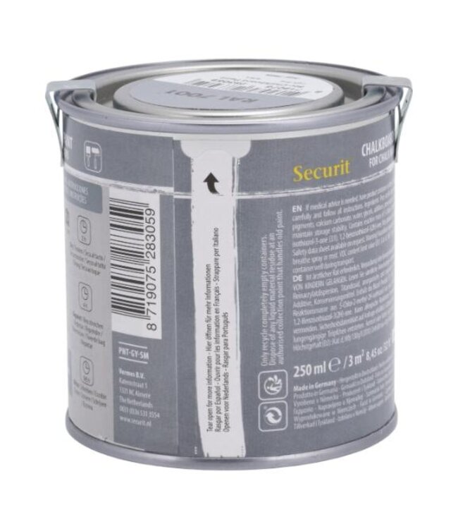 Krijtbordverf | Grijs | 250ml
