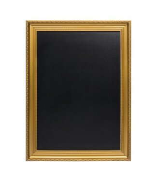 Securit Muurkrijtbord | Gouden frame | 63x83,5x5cm