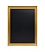 Muurkrijtbord | Gouden frame | 63x83,5x5cm