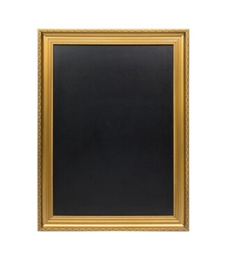 Securit Muurkrijtbord | Gouden frame | 73x97x5cm