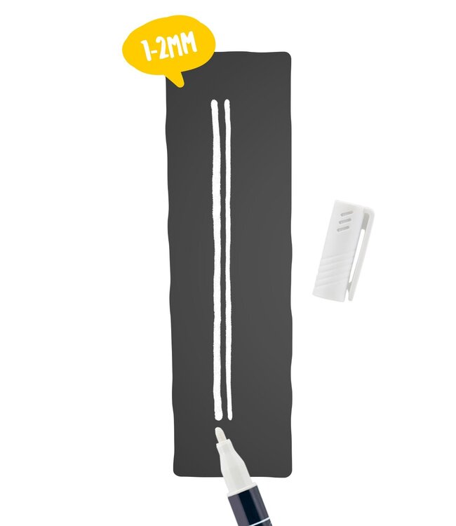 Krijtstift | Wit | 1-2mm