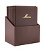 Securit Menukaarten box | Classic | Bruin | Incl. 20 menukaarten