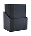 Menukaarten box | Trendy | Blauw | Incl. 20 A4 menukaarten