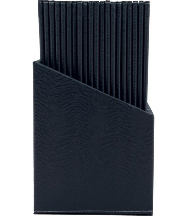 Menukaarten box | Trendy | Blauw | Incl. 20 A4 menukaarten