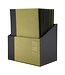 Menukaarten box | Trendy | Groen | Incl. 20 A4 menukaarten