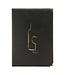 Securit Wijnkaart Classic | Leder | Zwart | A4