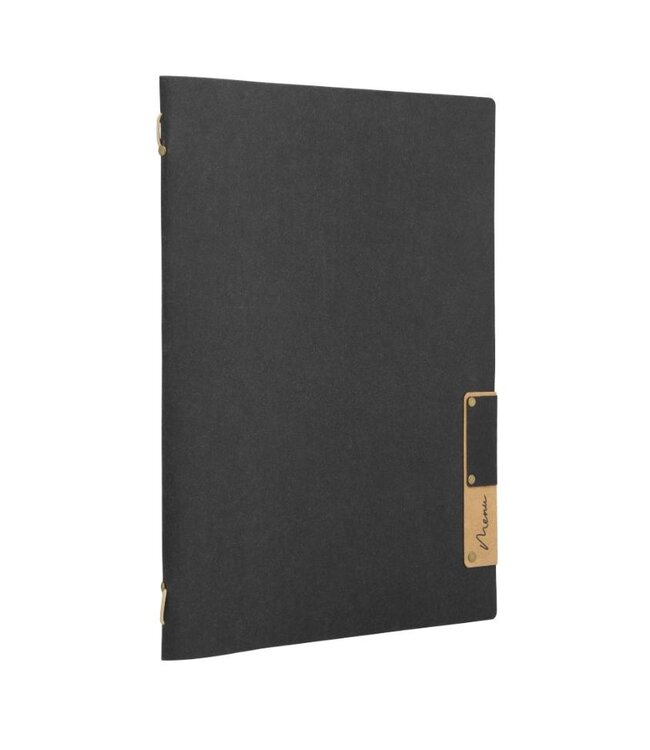 Menukaartmap | Nature | A4 | Zwart