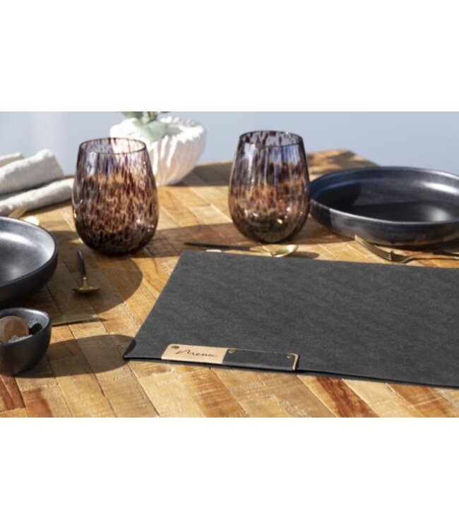 Menukaartmap | Nature | A4 | Zwart