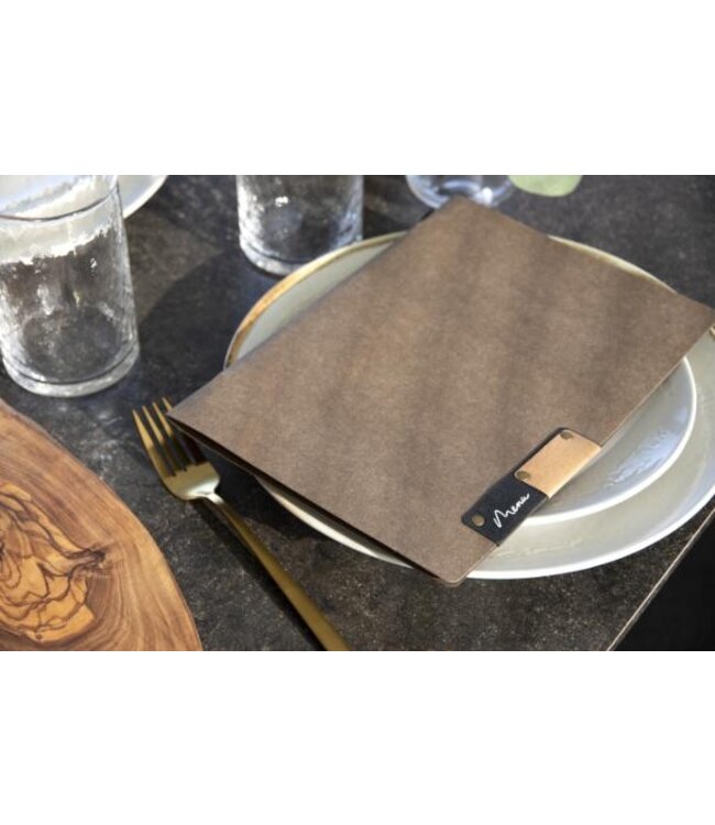 Menukaartmap | Nature | A5 | Bruin