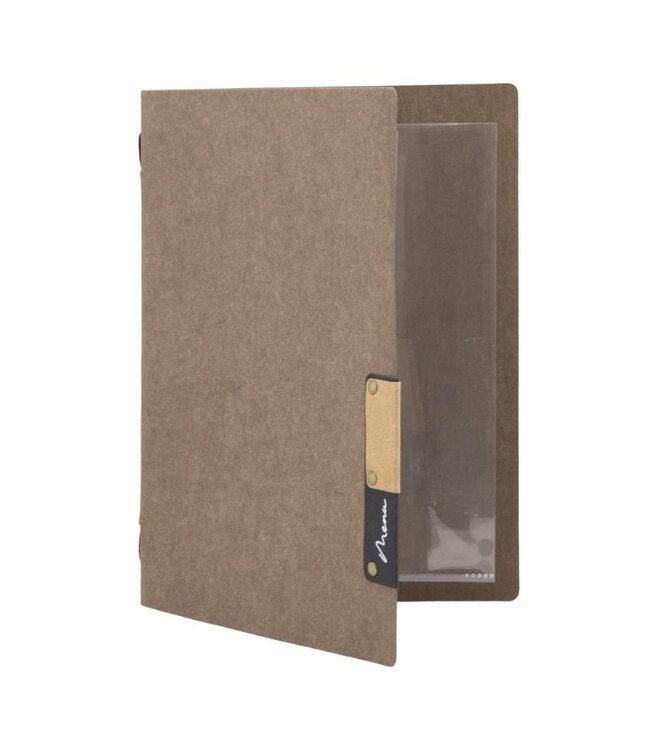 Menukaartmap | Nature | A5 | Bruin