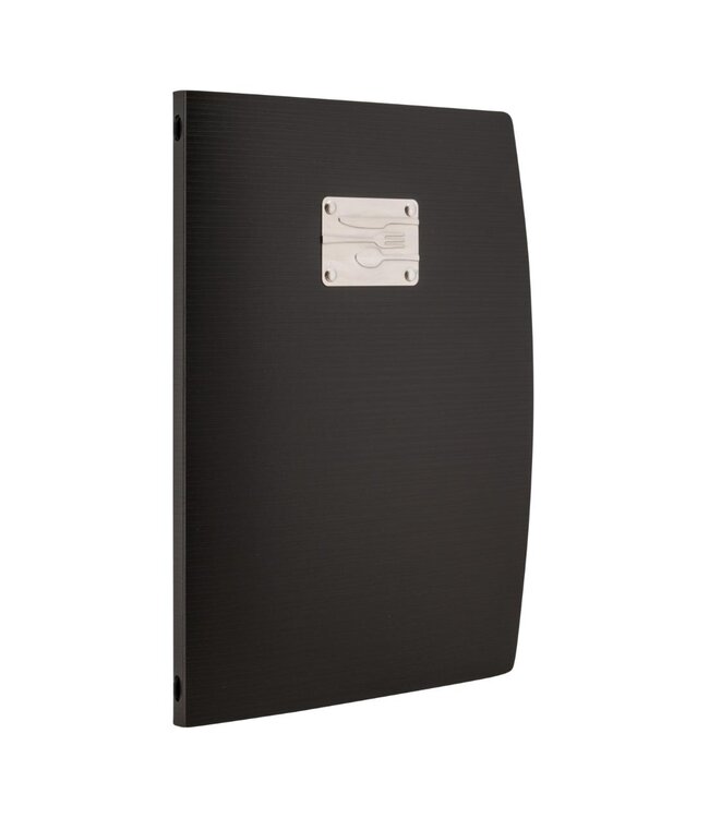 Menukaarthouder Rio | A4 | Zwart | Bestek