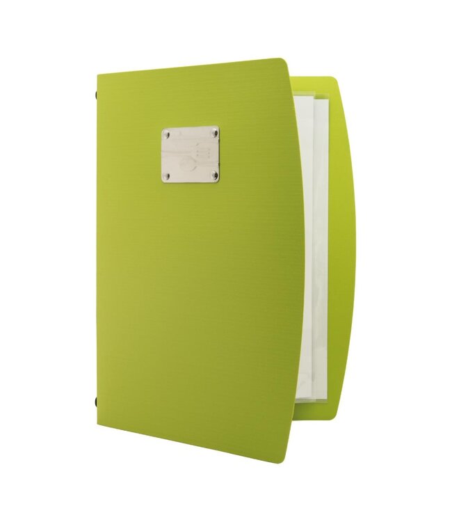 Menukaart houder Rio | A4 | Groen | Bestek