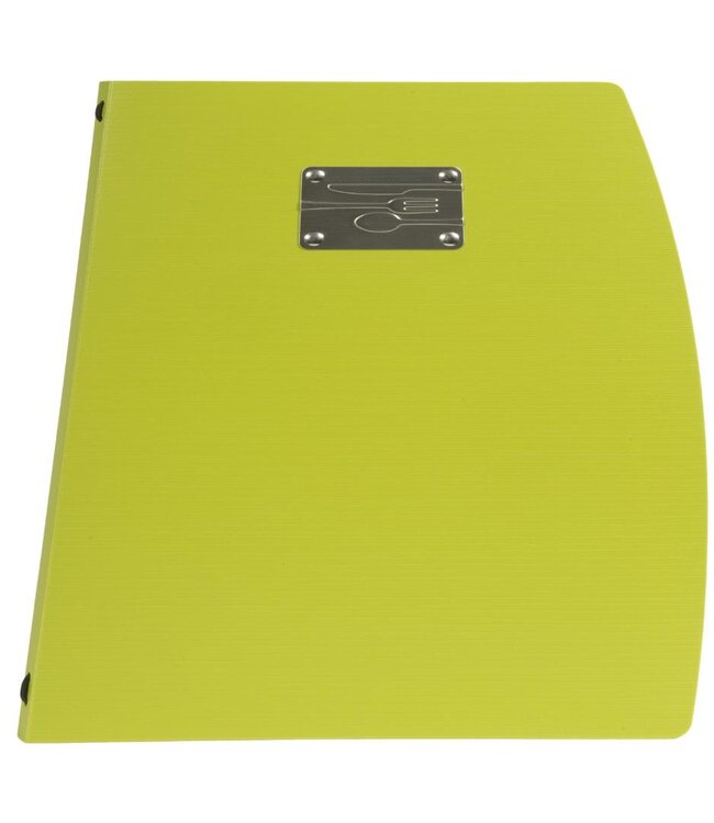 Menukaart houder Rio | A4 | Groen | Bestek