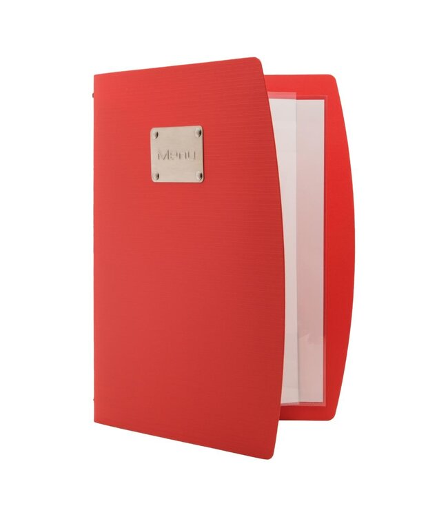 Menukaart houder Rio | A4 | Rood | Menu
