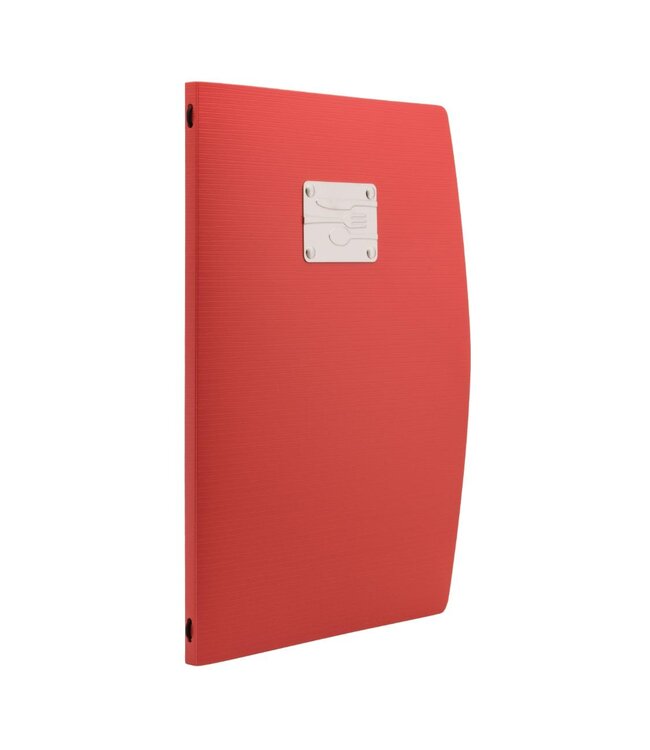 Menukaart houder Rio | A4 | Rood | Bestek
