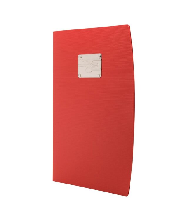 Menukaart houder Rio | A4 | Rood | Bestek