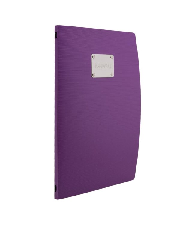 Menukaart houder Rio | A4 | Paars | Menu