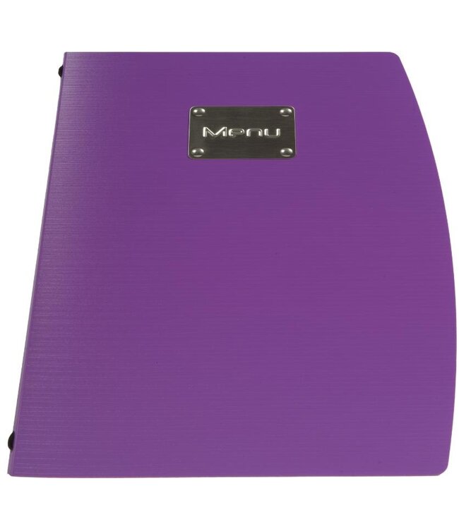 Menukaart houder Rio | A4 | Paars | Menu