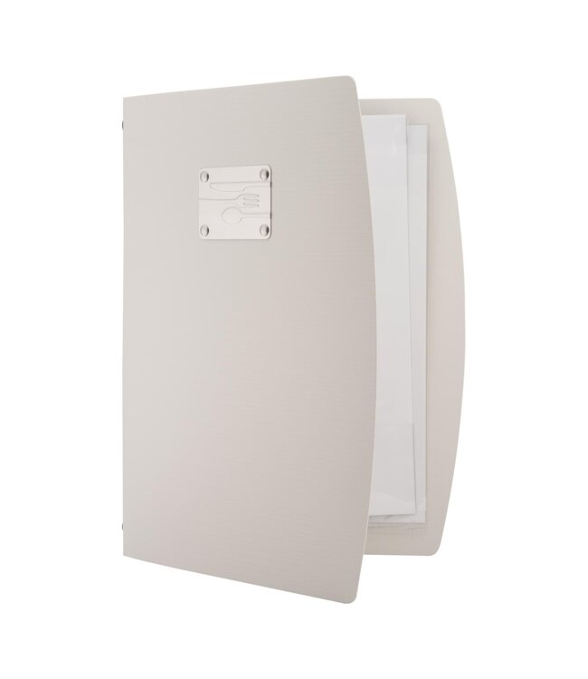 Menukaart houder Rio | A4 | Wit | Bestek