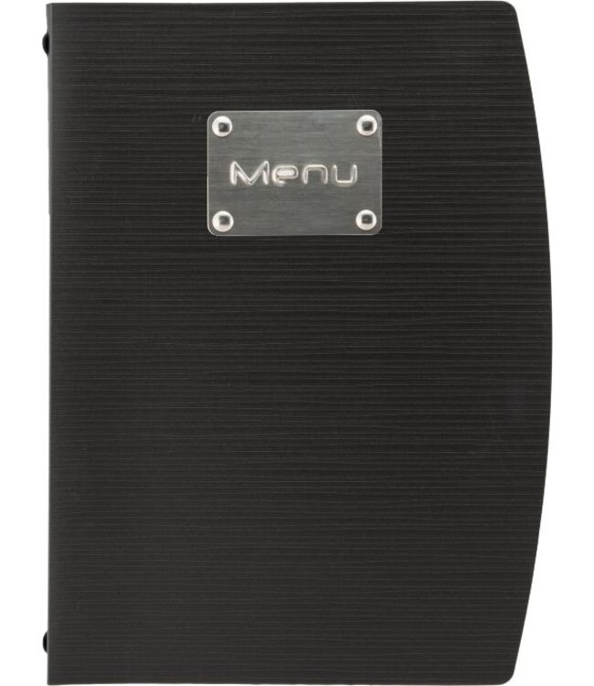 Menukaart houder Rio | A5 | Zwart | Menu
