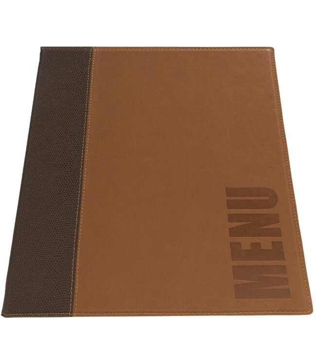 Menukaart | A4 | Trendy | Lichtbruin