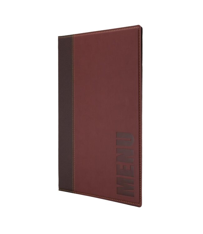 Menukaart | A4 | Trendy | Wijnrood