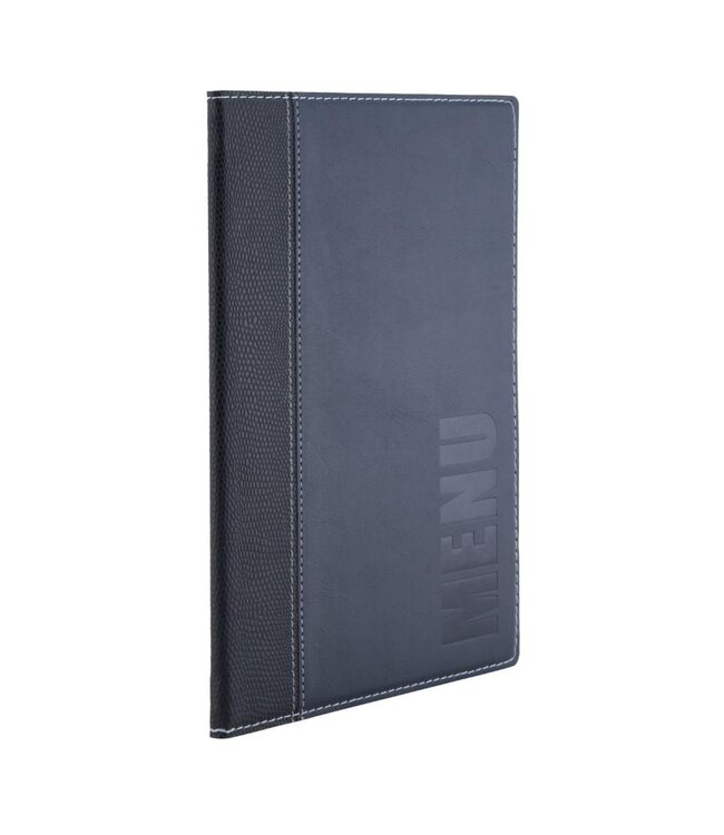 Menukaart | A5 | Trendy | Blauw