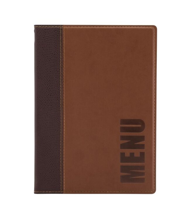 Menukaart | A5 | Trendy | Lichtbruin