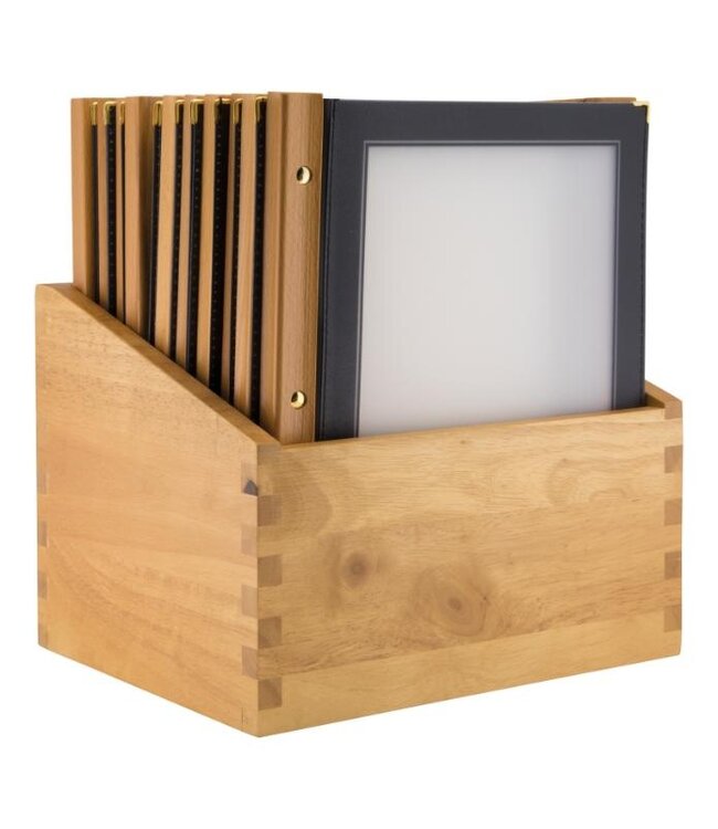 Wijnkaarten box | Design | Kurk | Incl. 10 A4 wijnkaarten