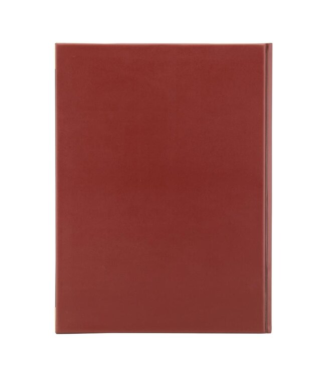 Menukaarthouder | Basic | A4 | Wijnrood