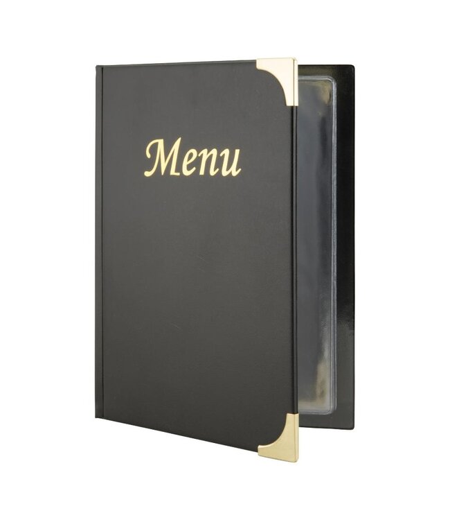 Menukaarthouder | Basic | A5 | Zwart