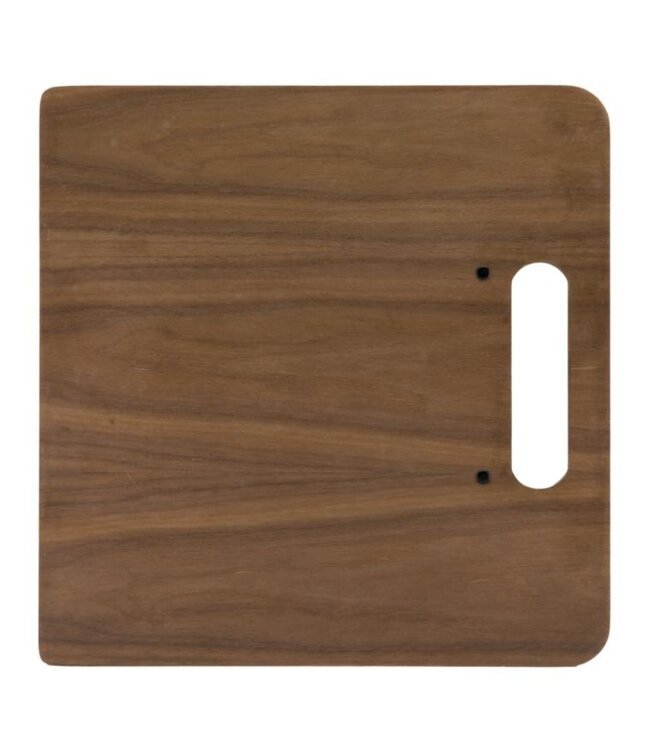 Menuhouder met ringband | Walnut | A4