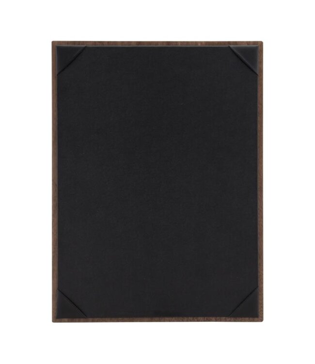 Menukaarthouder | Walnut | A4