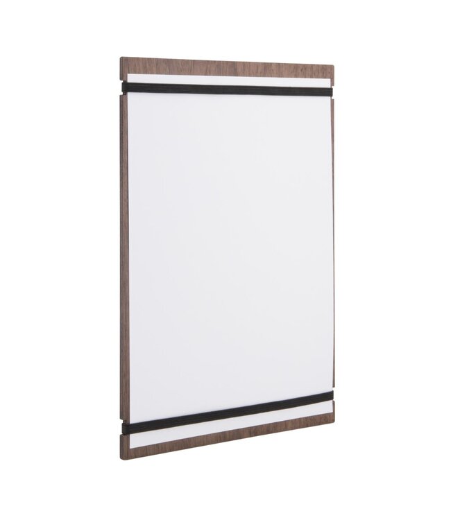 Menuhouder plank | Walnut | A4