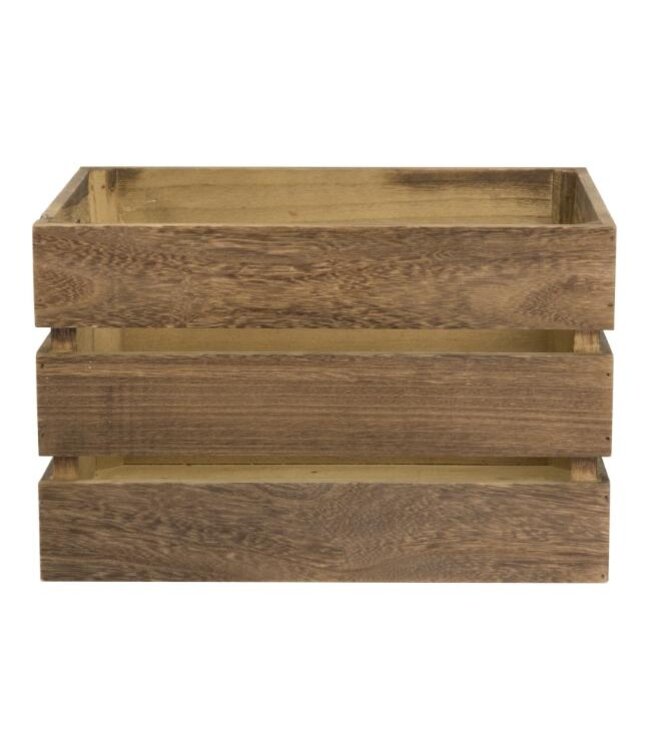 Houten krat | Vintage | Incl. montagekit | 21x24,2x33cm