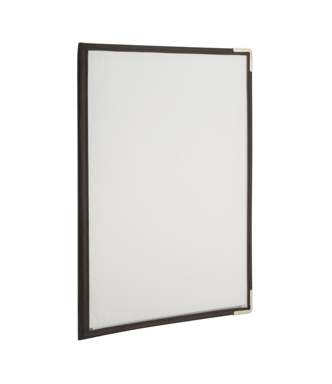 Horeca menukaarthouder | Crystal | A4 | 2-delig | 3 stuks