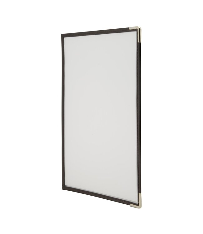 Horeca menukaarthouder | Crystal | A4 | 3-delig | 3 stuks
