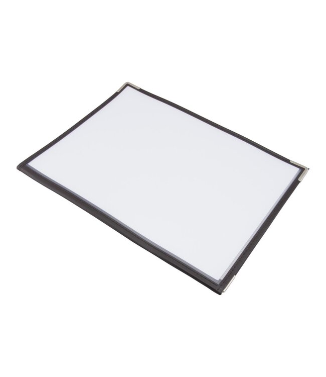 Horeca menukaarthouder | Crystal | A4 | 3-delig | 3 stuks