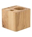 Rekeninghouder | Houten blok | 7x8x8cm