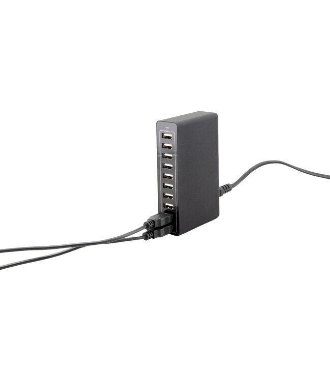 Multi-oplader voor 10 tafellampen | USB