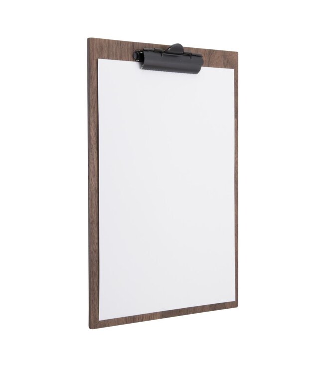 Menuhouder klembord | Walnut | A4 | 33x23x2,2cm