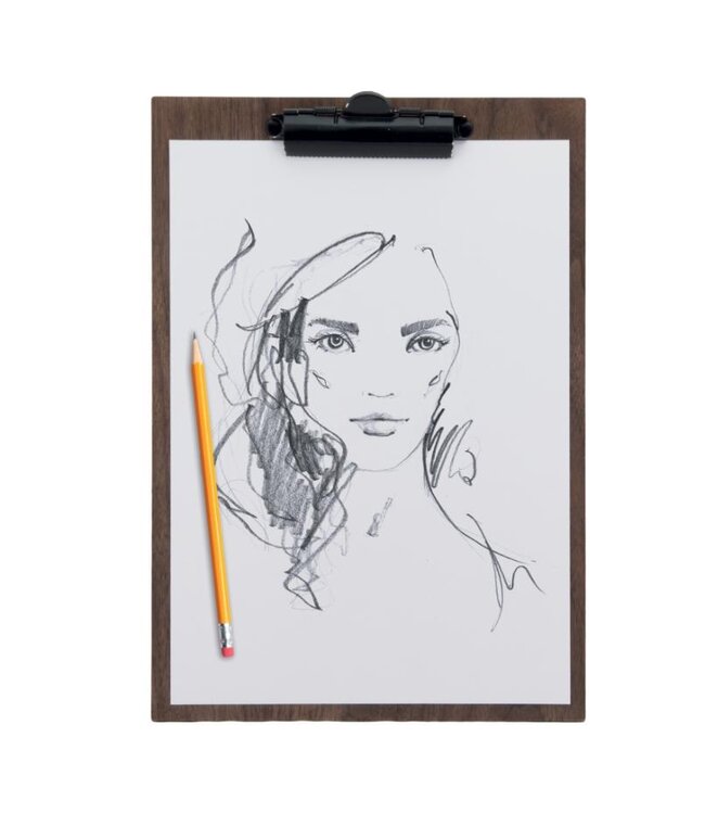 Menuhouder klembord | Walnut | A4 | 33x23x2,2cm