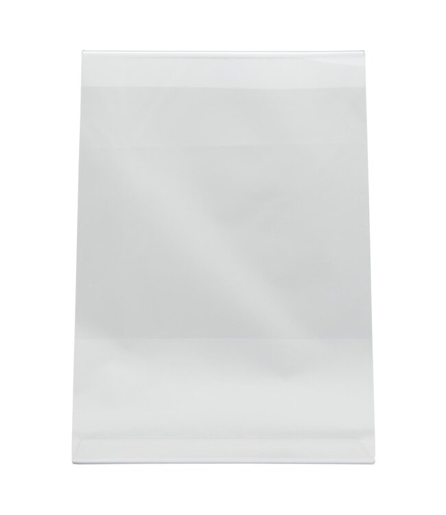 Menukaarthouder | L-vorm | Transparant | Acryl | A4