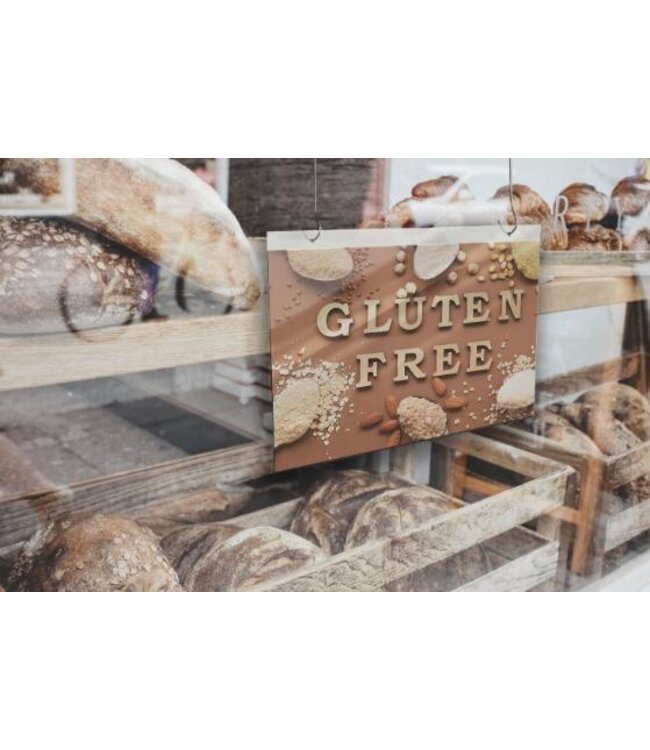 Hangende brochurehouder | Horizontaal | Transparant | Acryl | A4