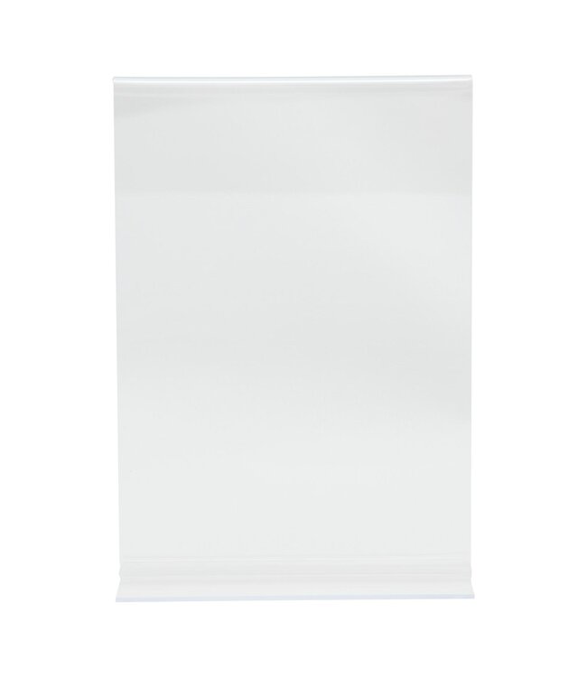 Menukaarthouder | T-vorm | Transparant | Acryl | A6