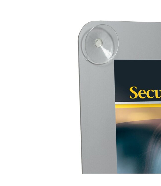 Raam posterframe | A3 | Grijs | Zuignappen | 52,3x39,8x0,2cm