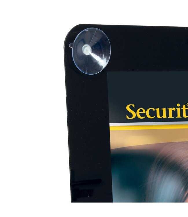 Raam posterframe | A4 | Zwart | Zuignappen | 36x27,1x0,2cm