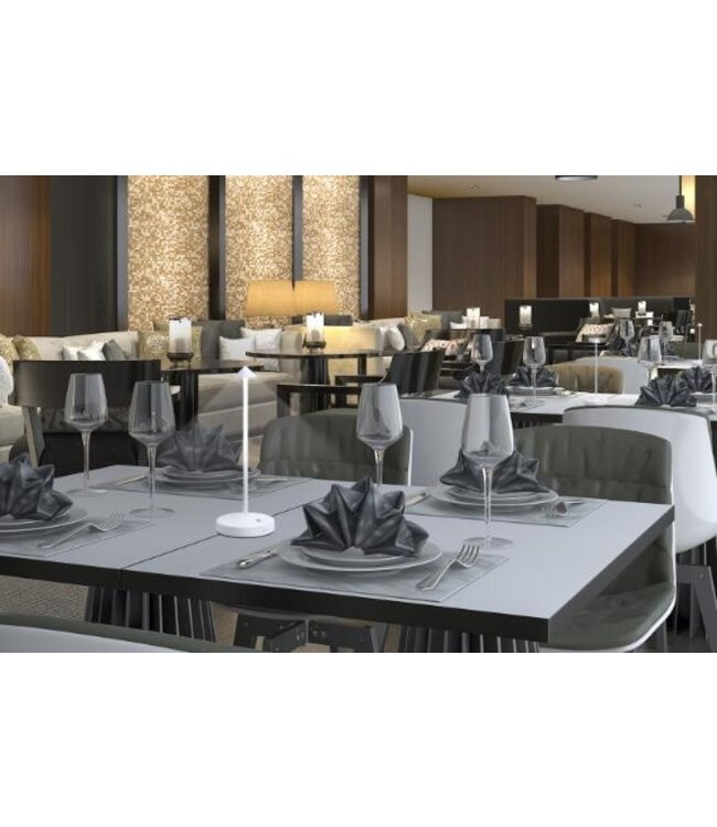 Tafellamp Angelina | LED | Draadloos | Wit