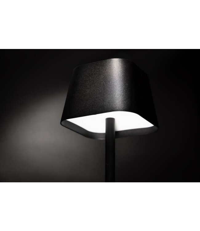Tafellamp Georgina | LED | Draadloos | Zwart