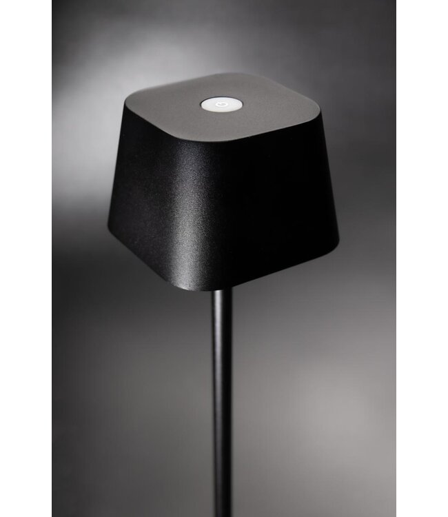 Tafellamp Georgina | LED | Draadloos | Zwart